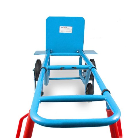 WÓZEK TRANSPORTOWY SCHODKOWY 100KG Z REGULACJĄ WYSOKOŚCI MAGAZYNOWY