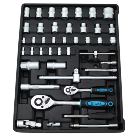 Zestaw Narzędzi 1200 Elementów Wózek z Szufladami i Kołami Mobilny z Rączką