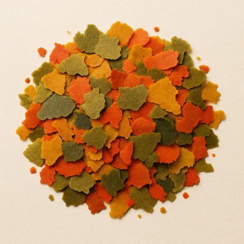 Goldfish flakes - pokarm dla ryb w postaci płatków