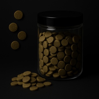 Tabletki ze spiruliną do akwarium – karma dla ryb tropikalnych i dennych