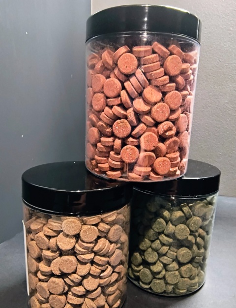 Tabletki ze spiruliną do akwarium – karma dla ryb tropikalnych i dennych