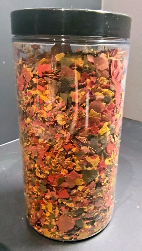 Zestaw płatków dla ryb akwariowych Spirulina Goldfish Tropical