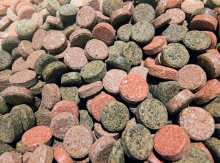 Zestaw 4×200g – Pokarm w tabletkach dla ryb akwariowych Kirysków Glonojada