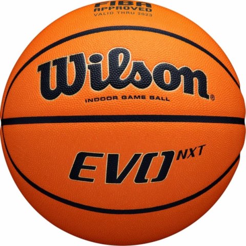 PIŁKA DO KOSZYKÓWKI WILSON EVO NXT FIBA GAME BALL R.7