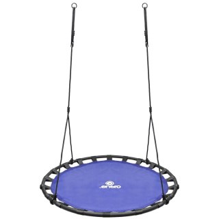 HUŚTAWKA OGRODOWA BOCIANIE GNIAZDO 120CM NIEBIESKA