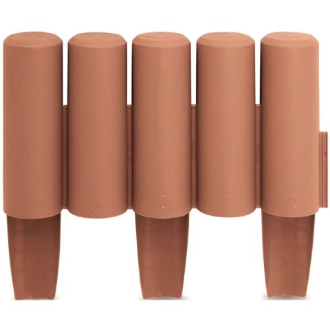 PALISADA OGRODOWA OBRZEŻE TRAWNIKOWE 270CM IPAL 5 TERAKOTA