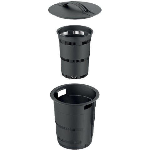 KOMPOSTOWNIK OGRODOWY PODZIEMNY COMBIOSOIL 11L CZARNY