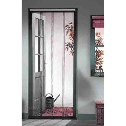 MOSKITIERA DRZWIOWA LAMELOWA 100X220 POLIESTER+TAŚMA RZEP