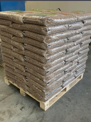 Pellet sosnowy z trocin 1005 kg DARMOWA DOSTAWA bez kory Paleta CERTYFIKAT