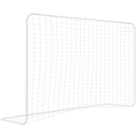 BRAMKA DO PIŁKI NOŻNEJ ENERO Z SIATKĄ 182x122x61CM BIAŁA