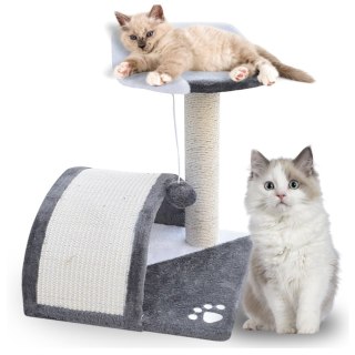 DRAPAK DLA KOTA MAŁY LEGOWISKO SŁUPEK BUDKA HAMAK ZABAWKA 43 cm