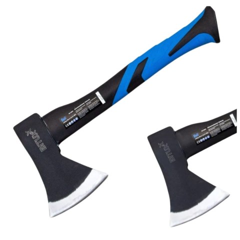 Siekiera Rozłupująca 900g Ergonomiczna Gumowana Rączka Wytrzymała