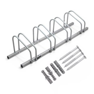 Stojak na 4 rowery montaż ścienny podłogowy odporny na korozję ip44