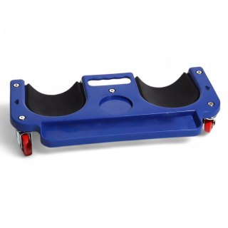 Wózek warsztatowy na kolana 120kg magnetyczna tacka 5 kółek do warsztatu