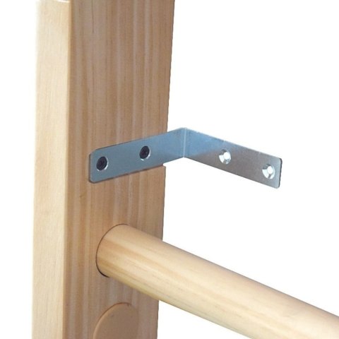 Drabinka gimnastyczna dla dzieci rehabilitacyjna 195cm drewniana z drążkiem