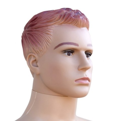 Manekin Męski Wystawowy Pełnopostaciowy 185 cm Ruchomy Naturalny