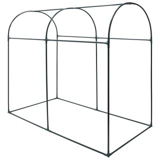 SZKLARNIA TUNEL OGRODOWY DWA WEJŚCIA DO POMIDORÓW I OGÓRKÓW 200x100x180CM ZIELONY