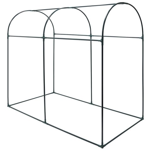 SZKLARNIA TUNEL OGRODOWY DWA WEJŚCIA DO POMIDORÓW I OGÓRKÓW 200x100x180CM ZIELONY