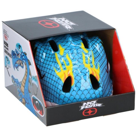 KASK ROWEROWY DZIECIĘCY REGULOWANY DUNLOP R. (48-52CM) KROKODYL