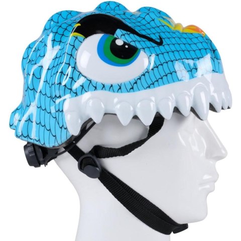 KASK ROWEROWY DZIECIĘCY REGULOWANY DUNLOP R. (48-52CM) KROKODYL