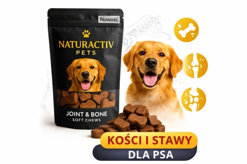 Przysmaki na stawy i kości dla psa | glukozamina MSM Soft Chews 180g