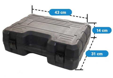 Tester Szczelności Układu Chłodzenia 28 el. Pompa + 21 Adapterów