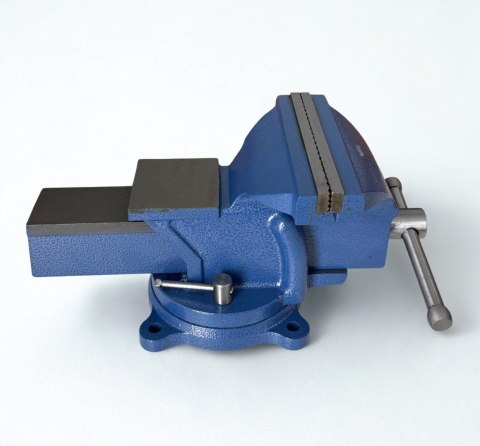 Imadło Ciężkie Warsztatowe 200 mm z Kowadłem - Profesjonalne Żeliwne do Dużych Obciążeń