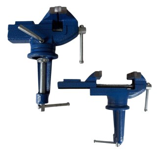 Imadło Stołowe 80 mm z Kowadłem - Żeliwne, Zaciskowe, Precyzyjne