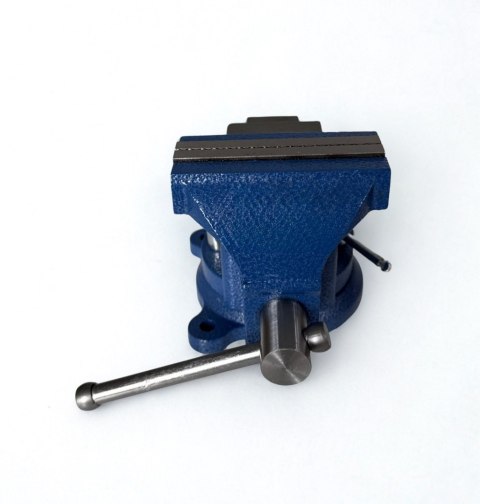 Imadło obrotowe 100 mm imadło warsztatowe żeliwne z kowadłem precyzyjne