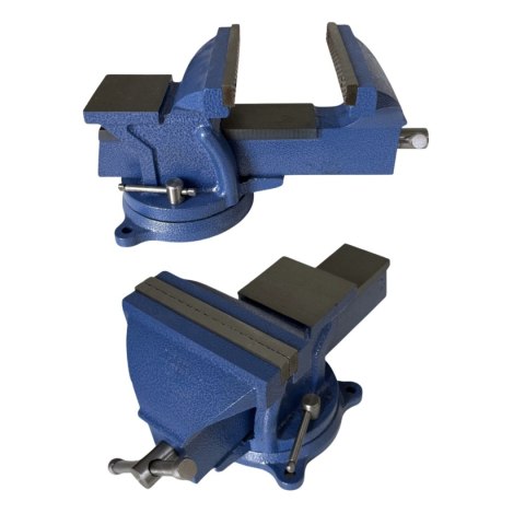 Imadło obrotowe 150 mm imadło warsztatowe żeliwne z kowadłem precyzyjne