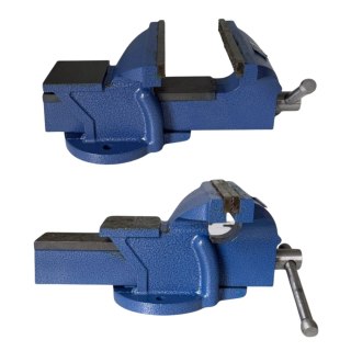 Imadło ślusarskie 200 mm z kowadłem warsztatowe żeliwne ciężkie 17 kg