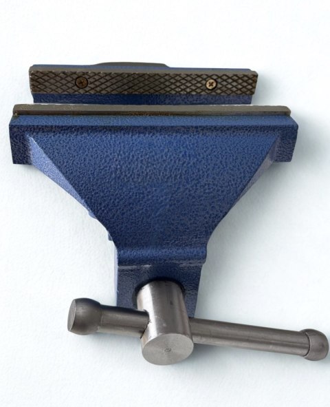 Imadło ślusarskie 200 mm z kowadłem warsztatowe żeliwne ciężkie 17 kg