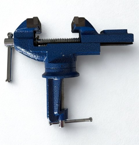 Imadło stołowe mini 60 mm imadło precyzyjne żeliwne zaciskowe kowadełko