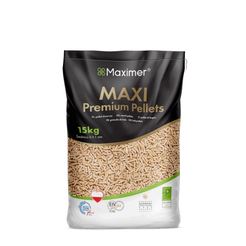 Pellet drzewny MAXI Premium Paleta z DARMOWA DOSTAWĄ 975kg