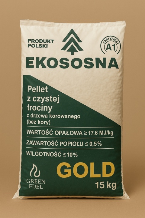 Pellet drzewny Naturalny Paleta 975kg