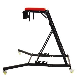 Stołek warsztatowy bituxx platforma robocza regulowana wysokość kąt 200kg