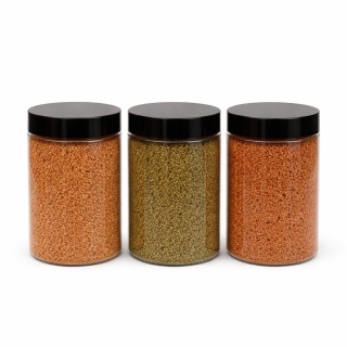 Granulki dla ryb akwariowych i krewetek 3 x 100ml Pokarm Premium