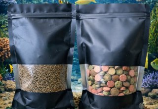 Pokarm dla ryb akwariowych Tabletki ze spiruliną Granulat KompletnyZestaw