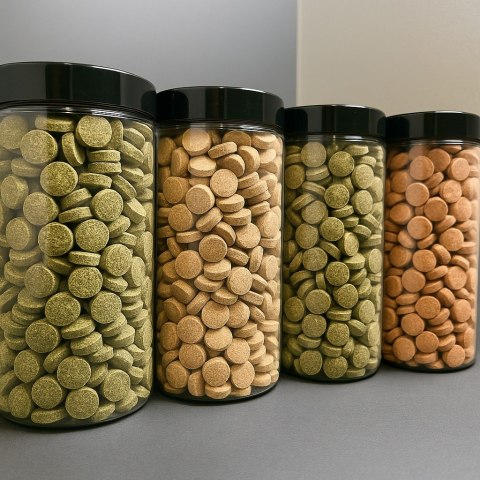 Pokarm w tabletkach dla ryb akwariowych tabletki dla Kirysków Glonojada 4XL