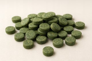 Spirulina dla ryb akwariowych 1 kg pokarmu Tabletki dla ryb tropikalnych
