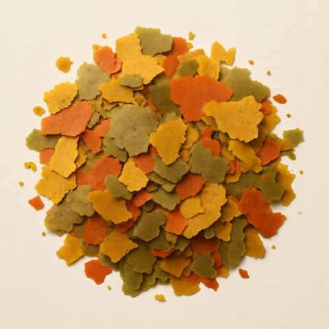 Zestaw pokarmu dla ryb akwariowych 5 słoików Granulat Tabletki Spirulina