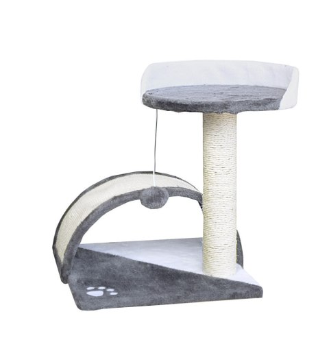 DRAPAK DLA KOTA MAŁY LEGOWISKO SŁUPEK BUDKA HAMAK ZABAWKA 43 cm