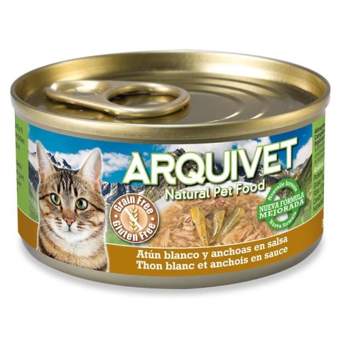 [W] Arquivet Puszka dla kota z tuńczykiem i sardelką 80 g