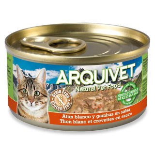 [W] Arquivet Puszka dla kota o smaku tuńczyka i krewetek 80 g