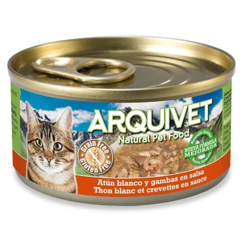[W] Arquivet Puszka dla kota o smaku tuńczyka i krewetek 80 g