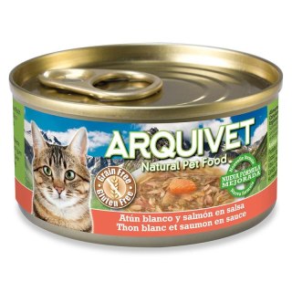 [W] Arquivet Puszka dla kota o smaku tuńczyka i łososia 80 g