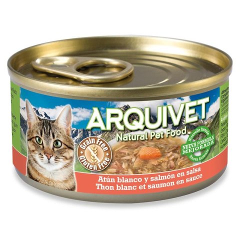 [W] Arquivet Puszka dla kota o smaku tuńczyka i łososia 80 g