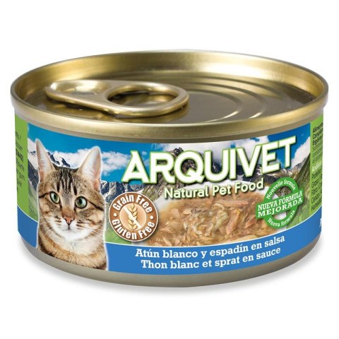 [W] Arquivet Puszka dla kota o smaku tuńczyka i szprotki 80 g