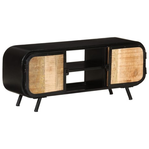  Szafka pod telewizor, 110x30x45 cm, surowe drewno mango