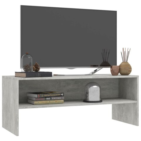  Szafka pod TV, betonowy szary, 100x40x40 cm